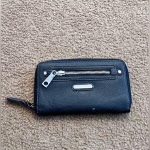 Dana Buchman Black Textured Wallet